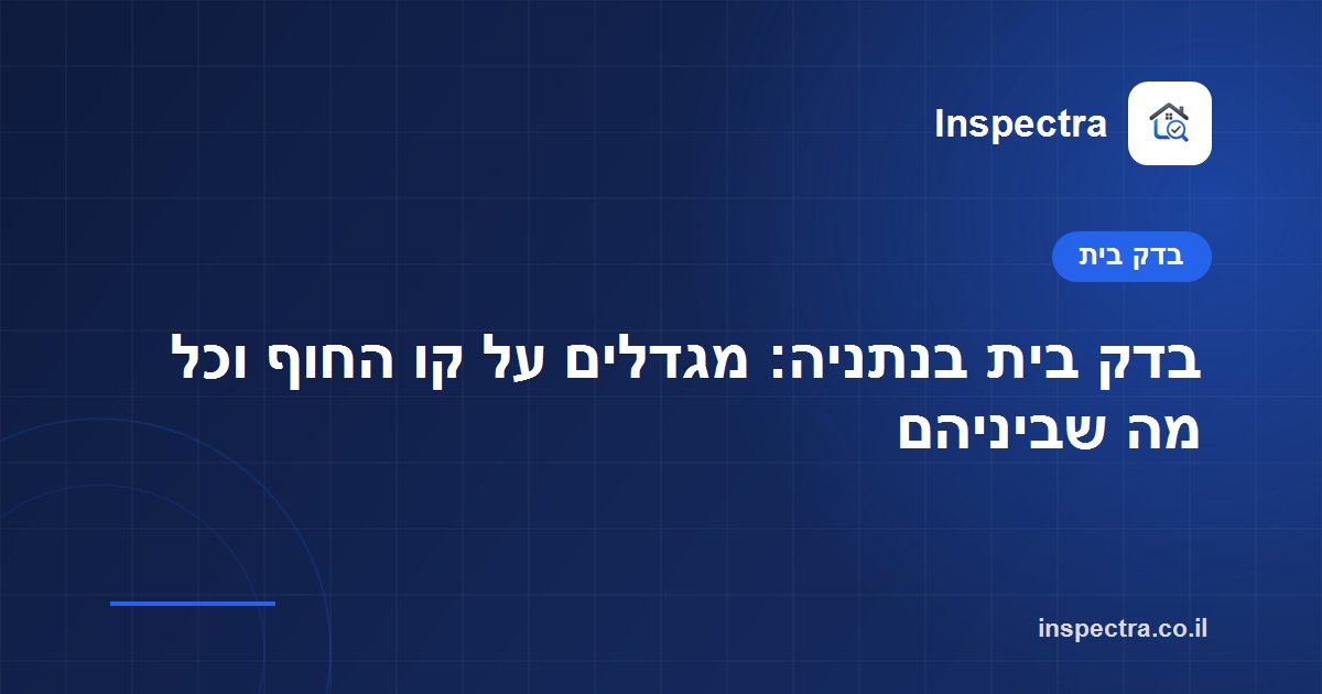 בדק בית בנתניה: מגדלים על קו החוף וכל מה שביניהם